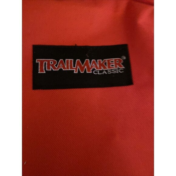TNW Trailmaker Classic 2 Pocket Backpack Red Adjustable Straps - Picture 3 of 6